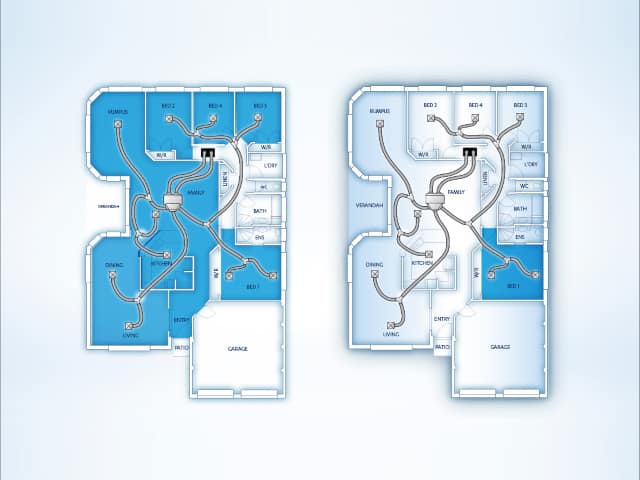 zoned ducted air conditioning